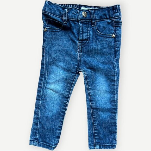 Jessica Simpson Baby Girls Kids Blue Denim Skinny Jeans. 12 Months. - Picture 1 of 5